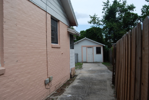 side and garage